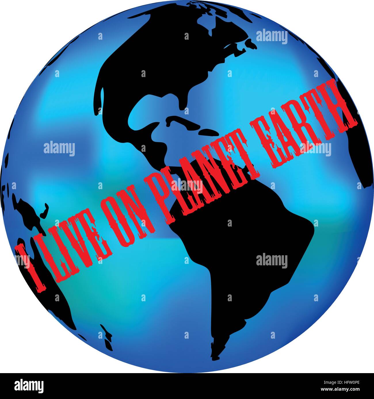 I live on earth (Tshirt, Poster, Banner, backdrops design Stock