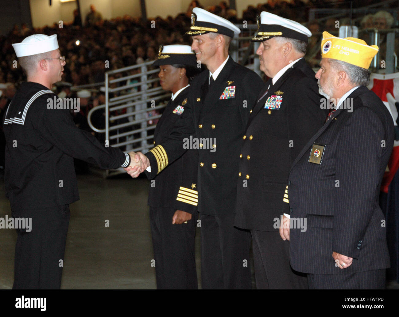 Commanding officer of recruit training command rtc hi-res stock ...