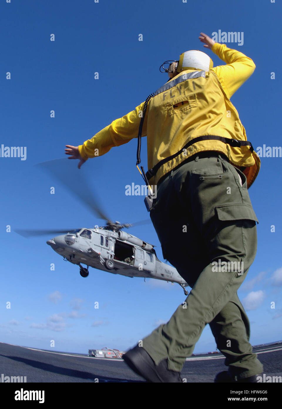 Aviation Boatswains Mate Handler High Resolution Stock Photography and