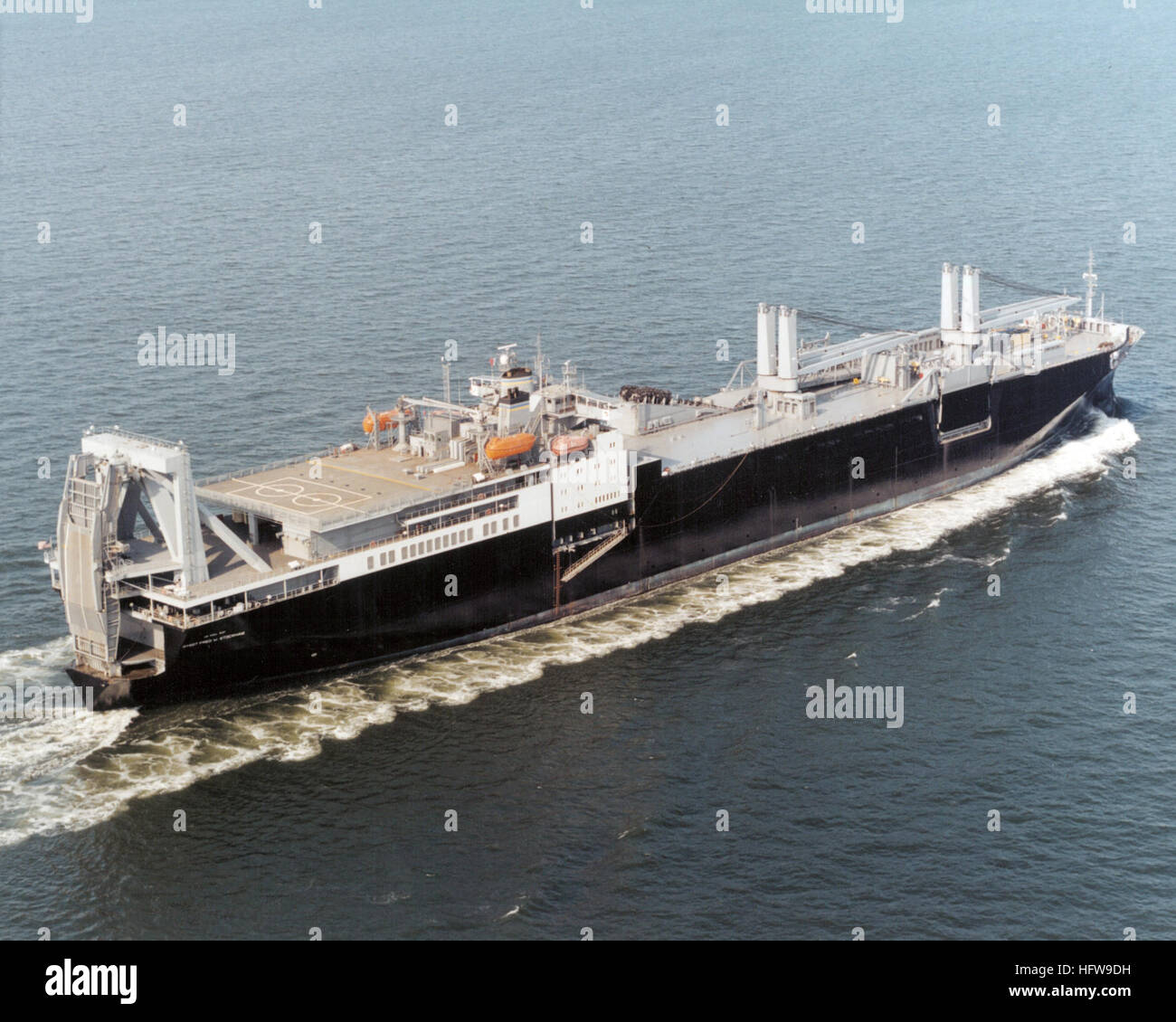 080624-N-0000X-001 File photo of the Military Sealift Command container ...