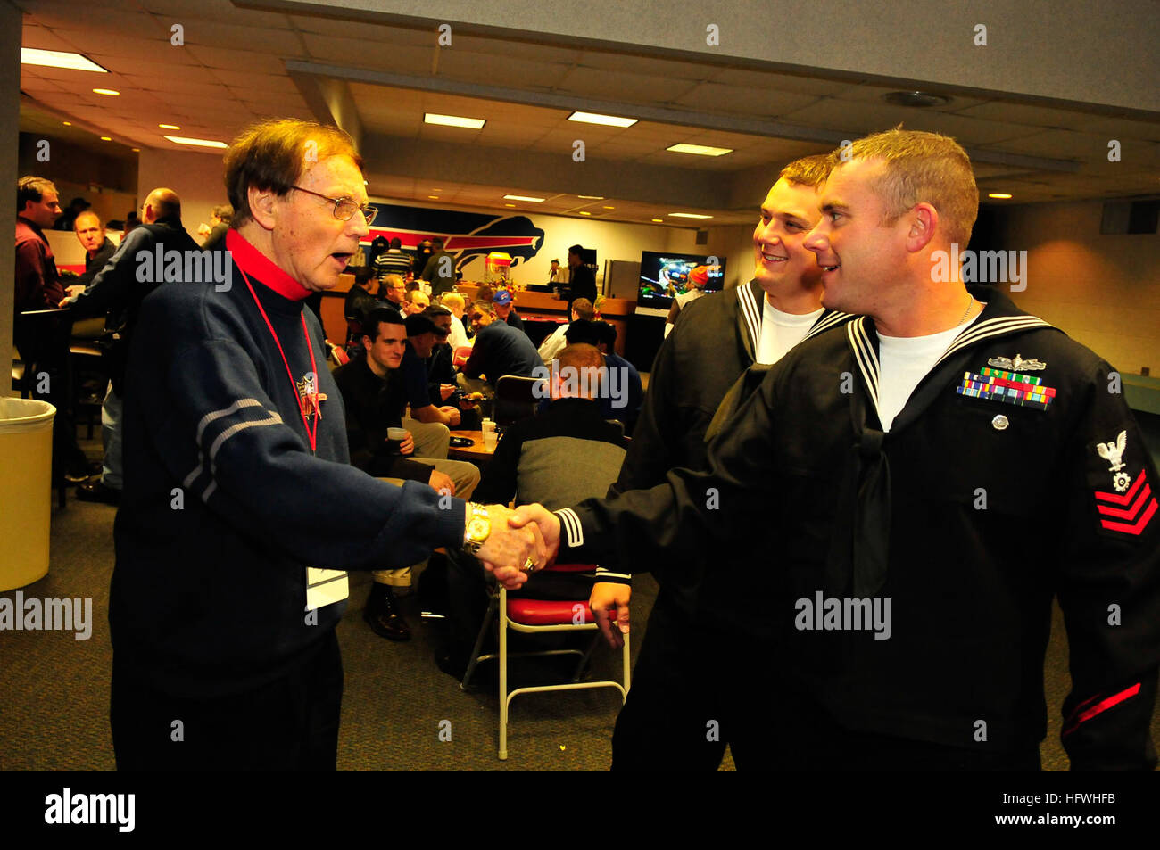 U.S. Navy Engineman 1st Class Brad Vincent, far right, and Gunner's