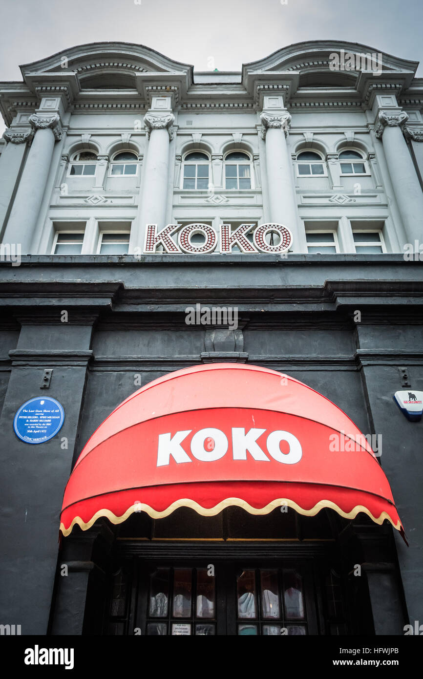 KOKO (previously called The Music Machine and Camden Palace) is a