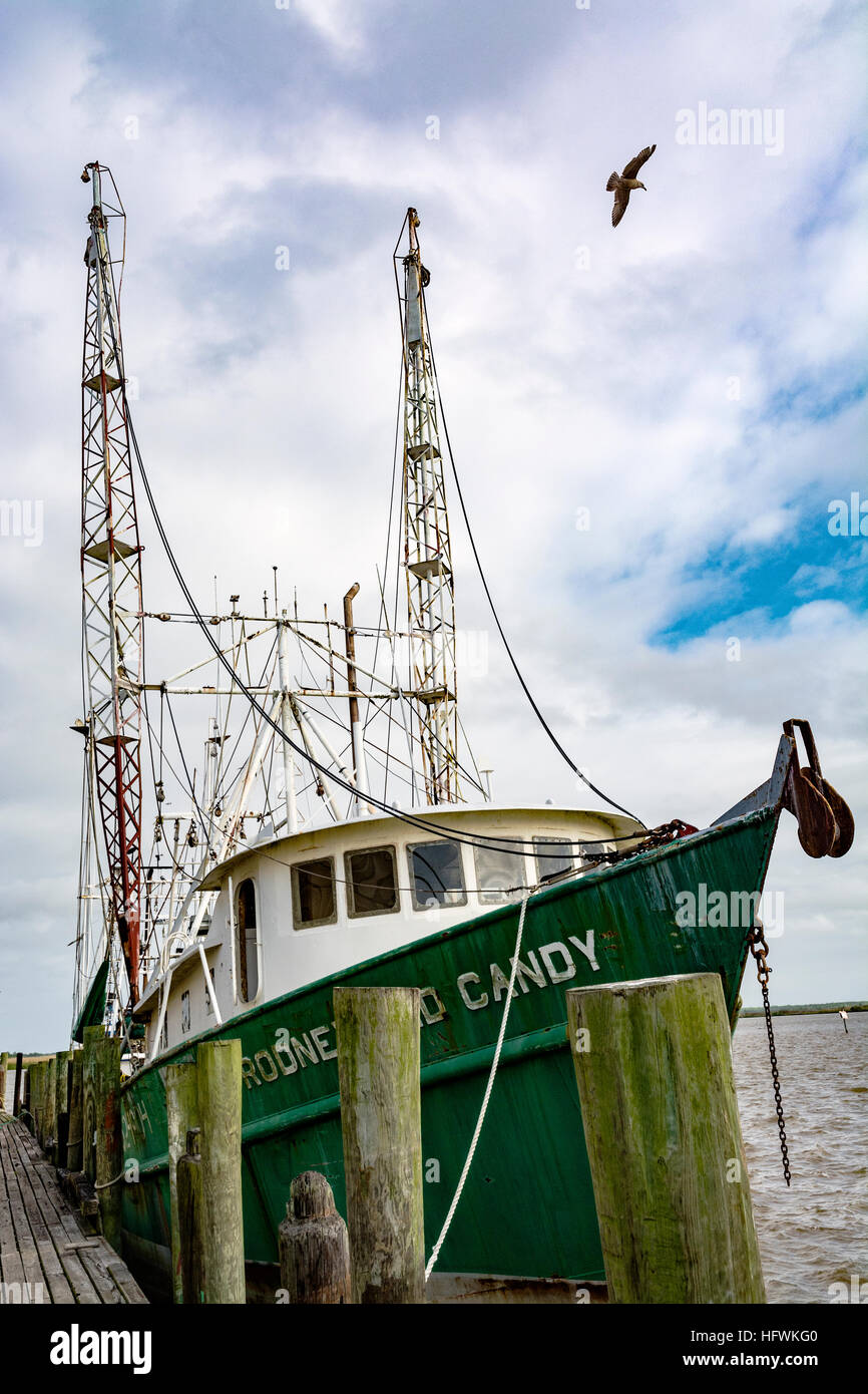 Florida, Apalachicola, commercial fishing boat Stock Photo Alamy