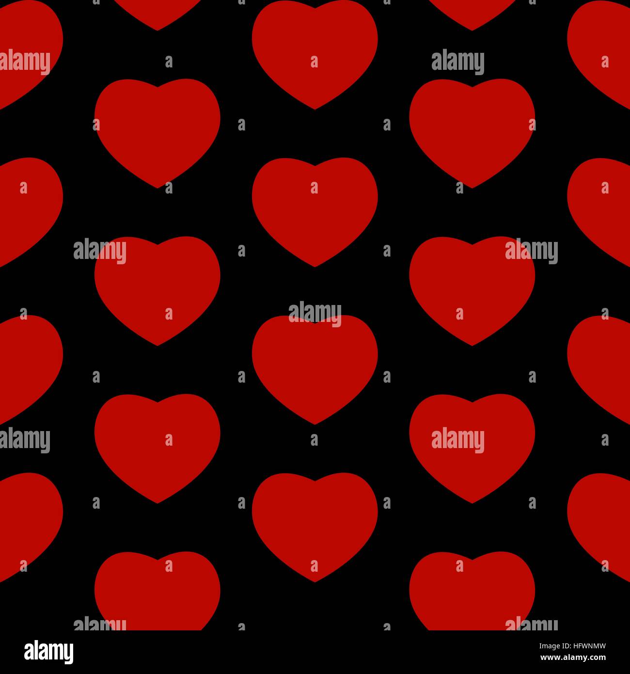 Heart Love Seamless Pattern Background Vector Illustration Stock Vector ...