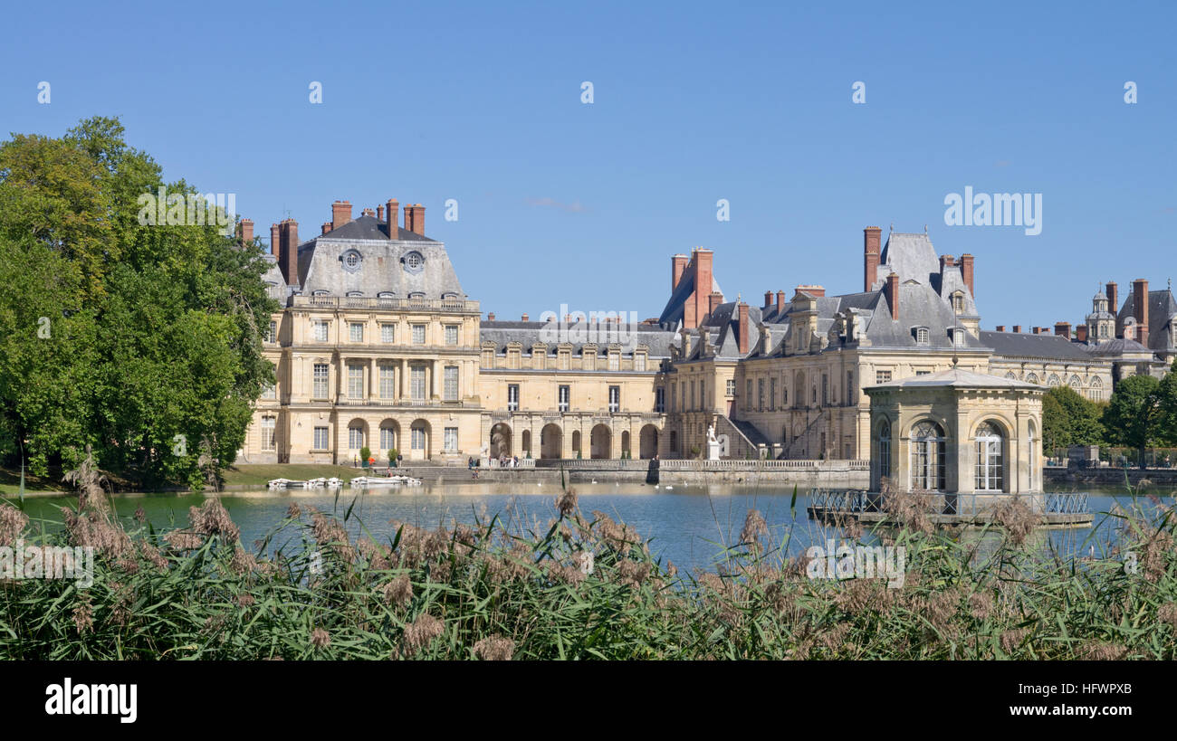 Fontainebleau Palace, Gros Pavilion Stock Photo