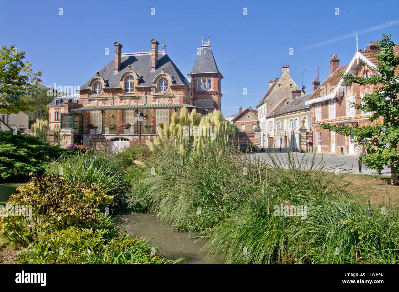 Coulommiers Parc des Capucins Stock Photo