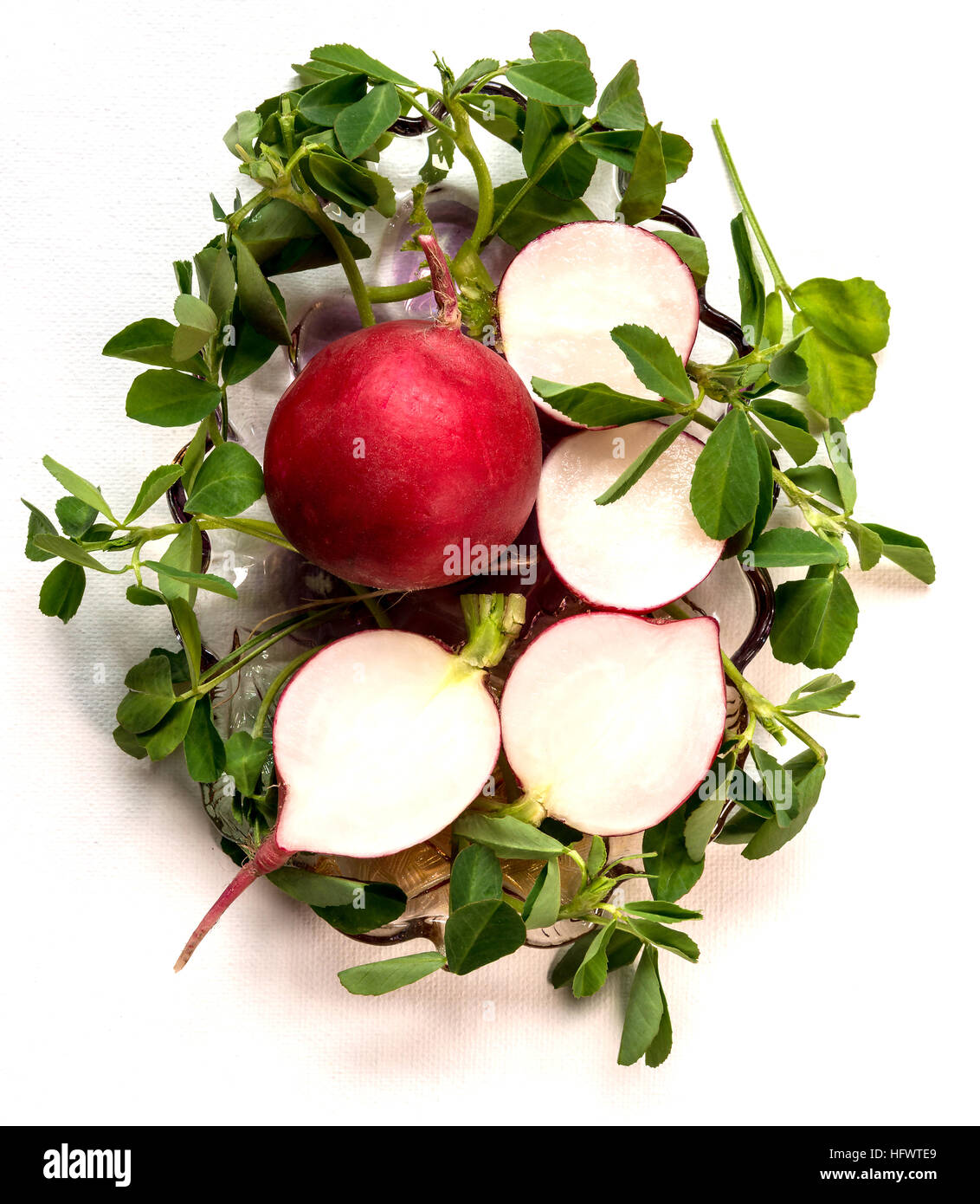 Fenugreek leaves hires stock photography and images Alamy