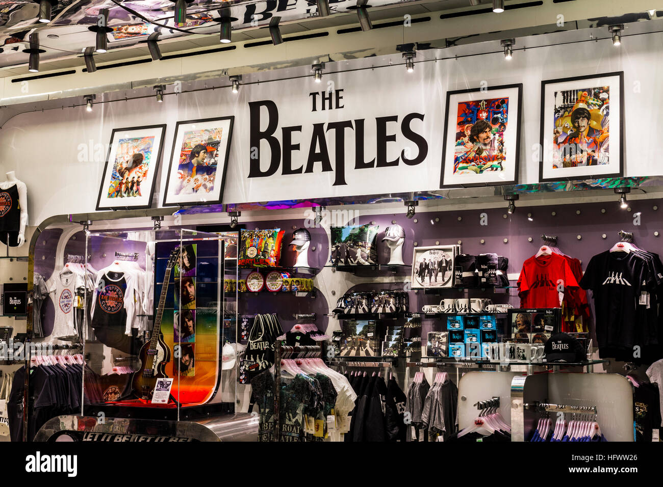 The beatles shop hi res stock photography and images Alamy