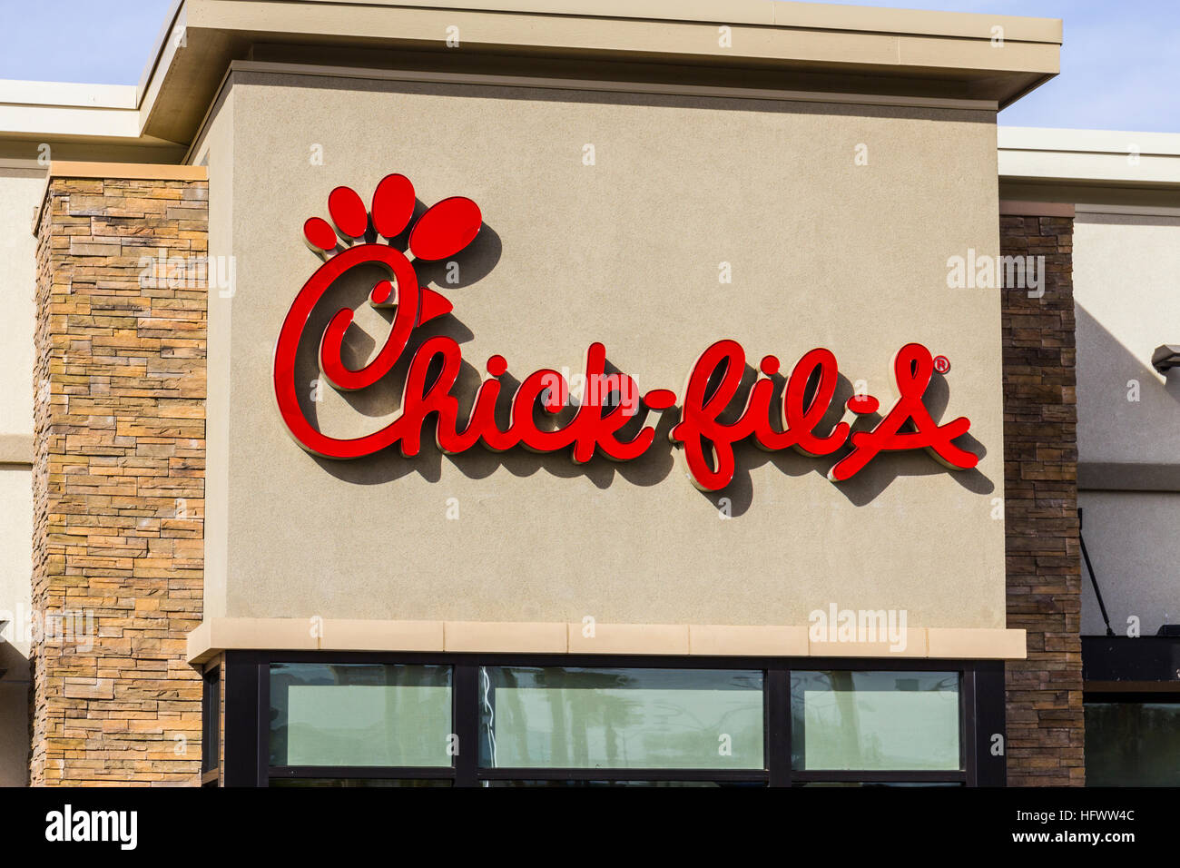 Las Vegas Circa December 2016 ChickfilA Retail Fast Food Location