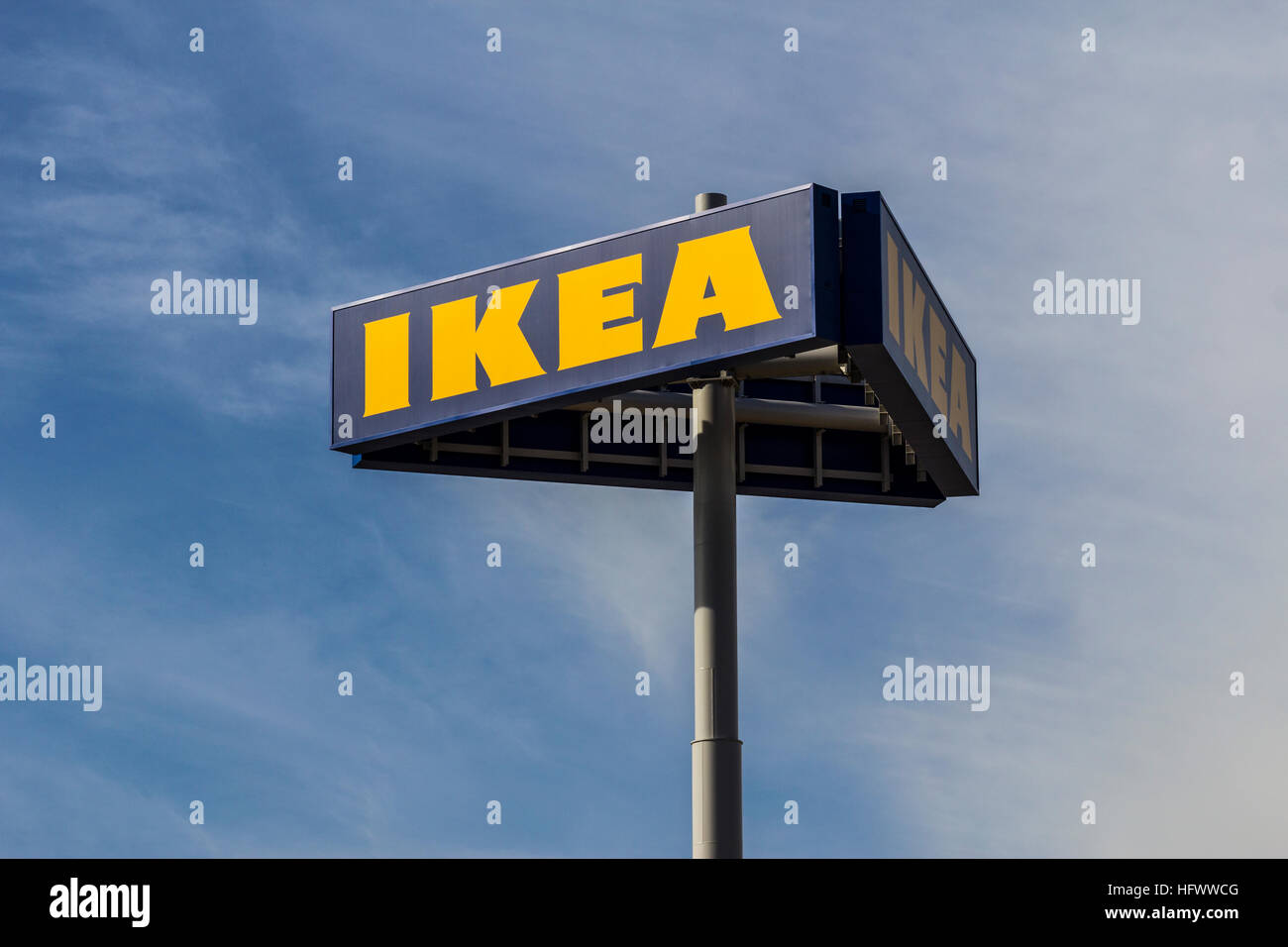 Las Vegas - Circa December 2016: IKEA Home Furnishings Store. Founded in Sweden, IKEA is the world's largest furniture retailer I Stock Photo