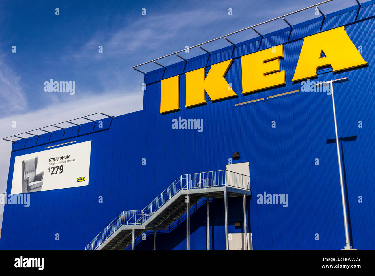 Las Vegas Circa December 2016 IKEA Home Furnishings Store. Founded
