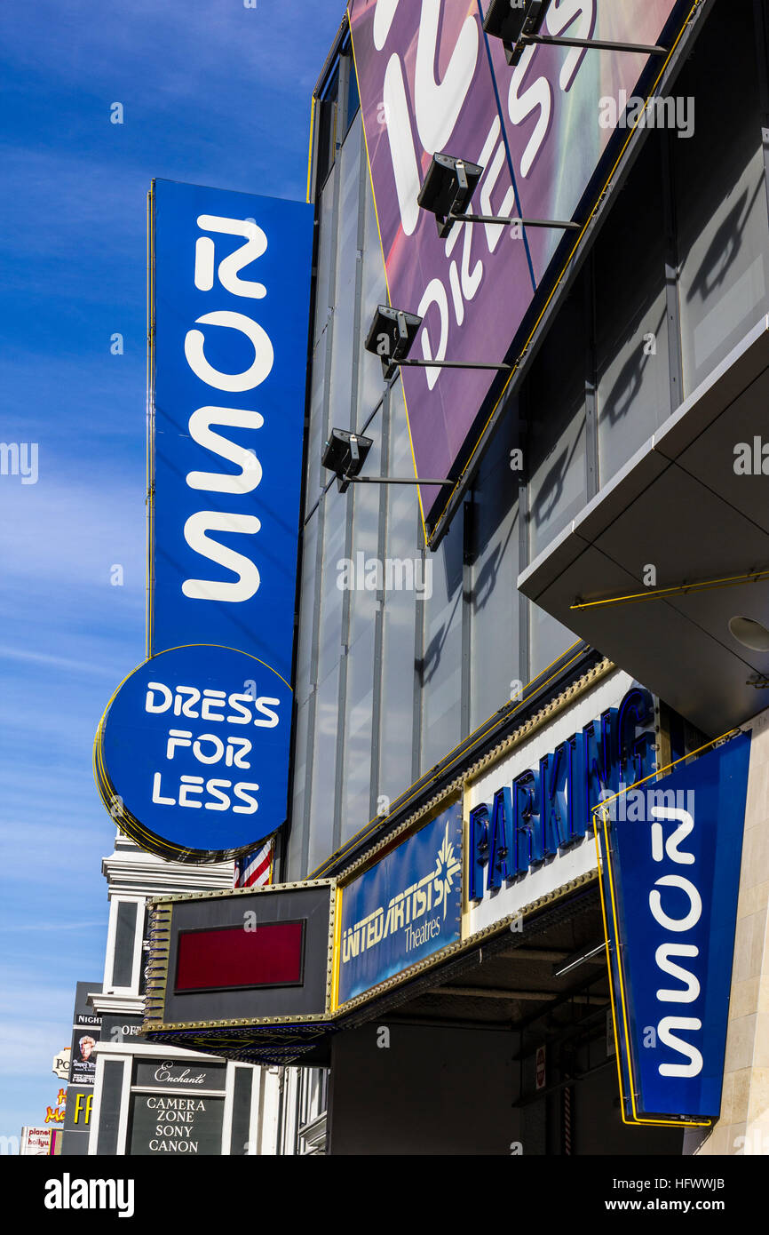 Las Vegas - Circa December 2016: Ross Dress for Less Retail Store on the Strip II Stock Photo