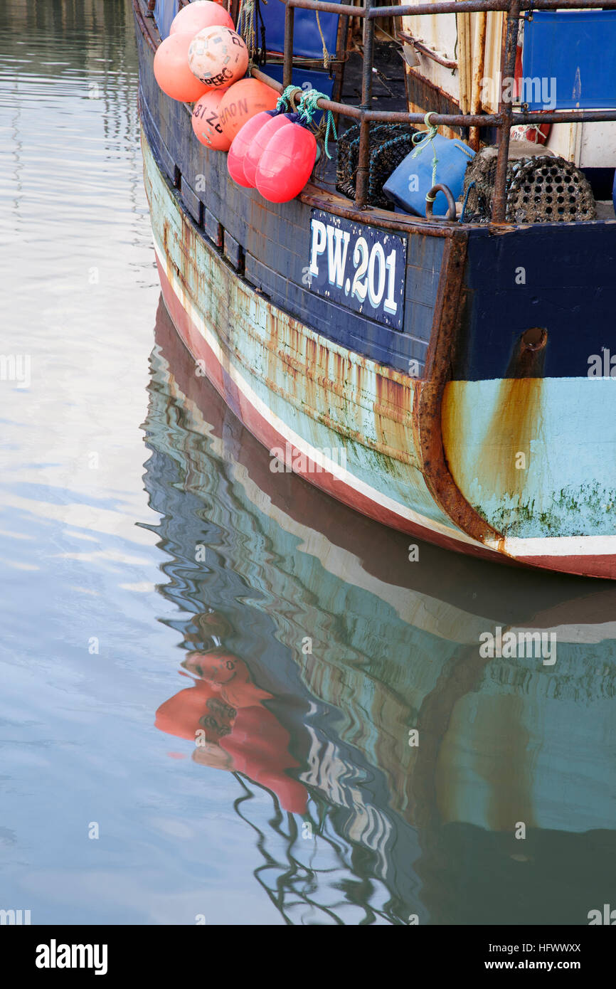 Padstow fishing boat hi-res stock photography and images - Alamy