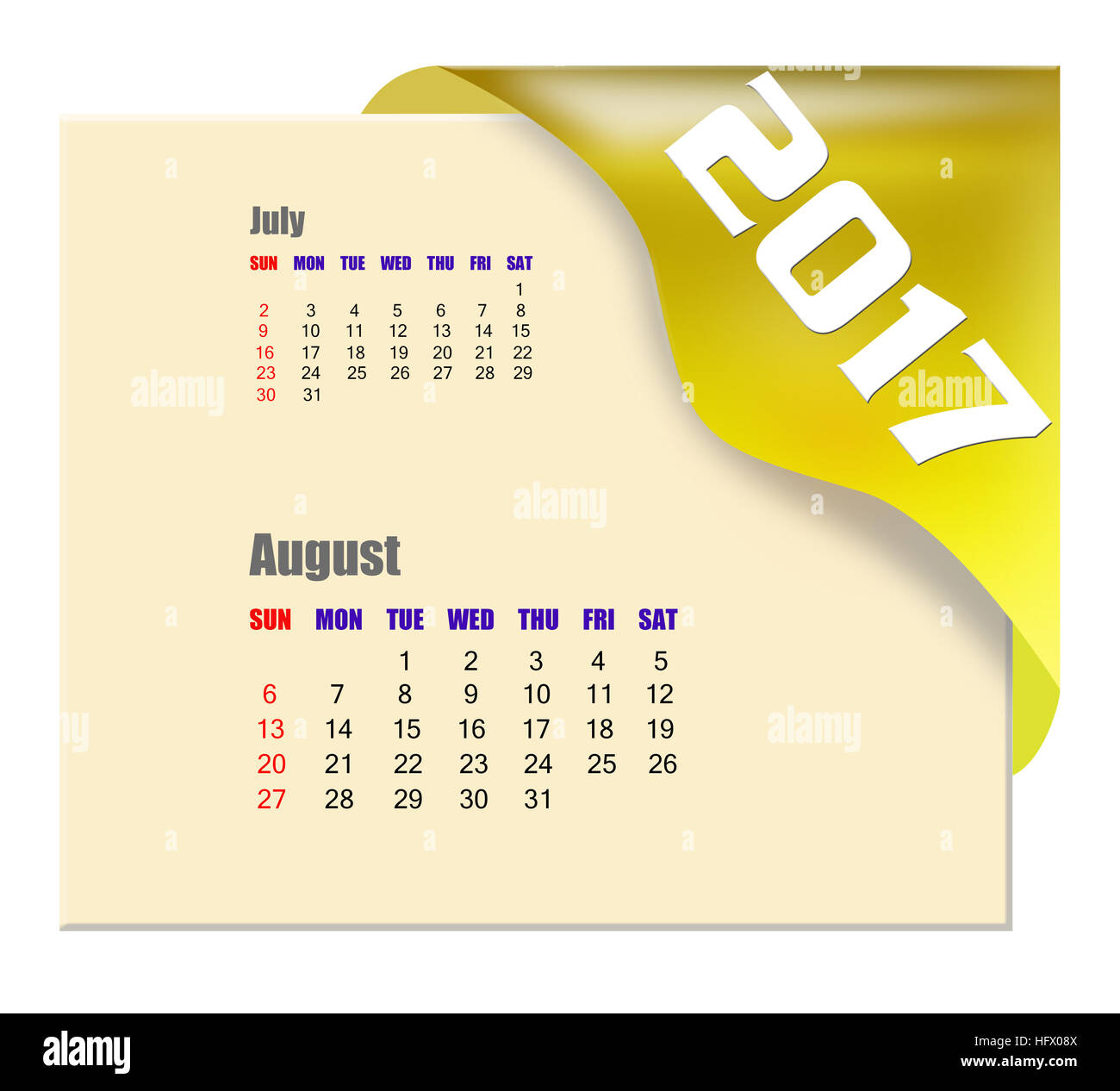 2017-august-calendar-stock-photo-alamy