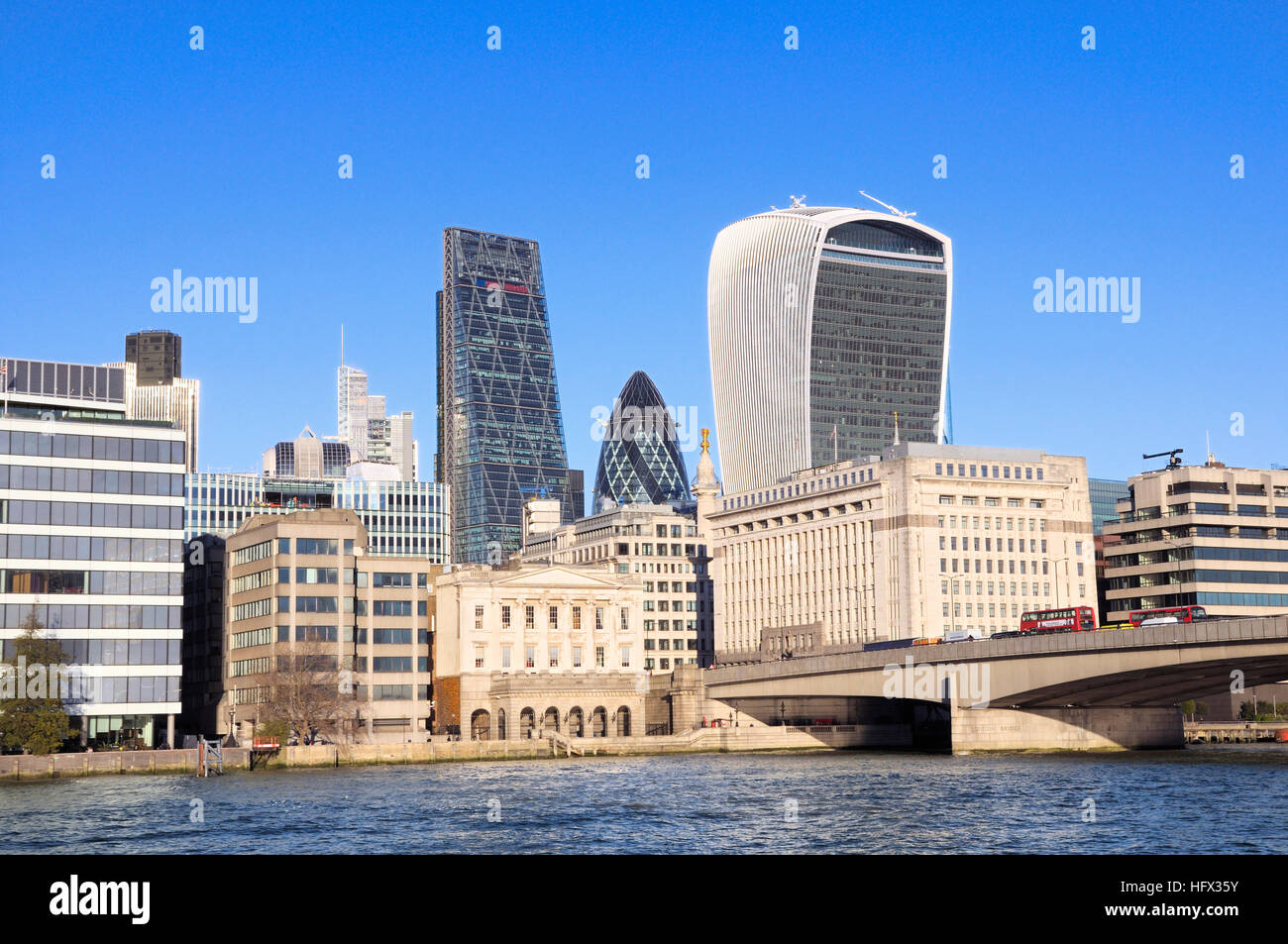 City of London Skyline Stock Photo - Alamy