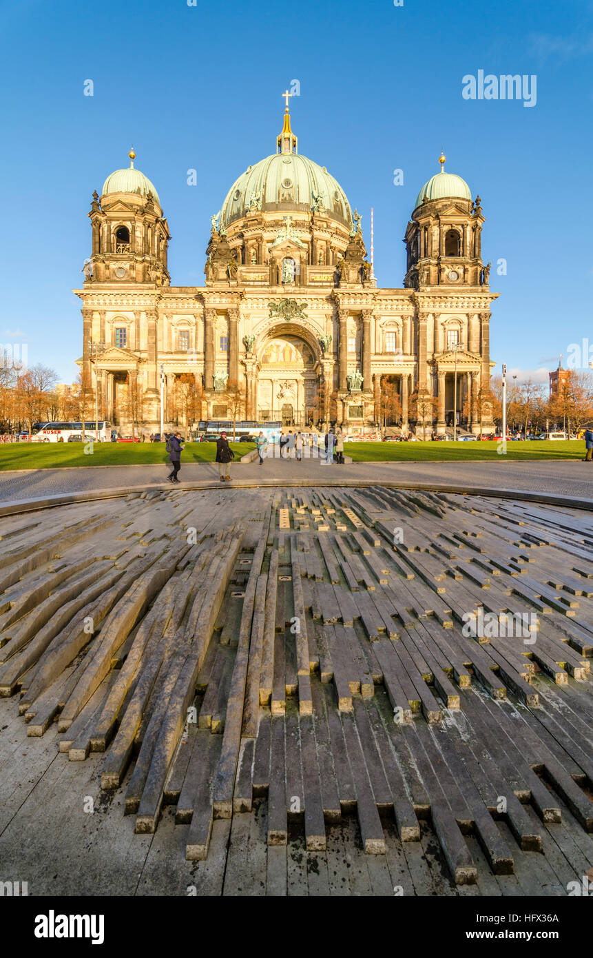 Berlin Cathedral Church, Berliner Dom.19th-century building located on Museum Island, Mitte, Berlin, Germany Stock Photo