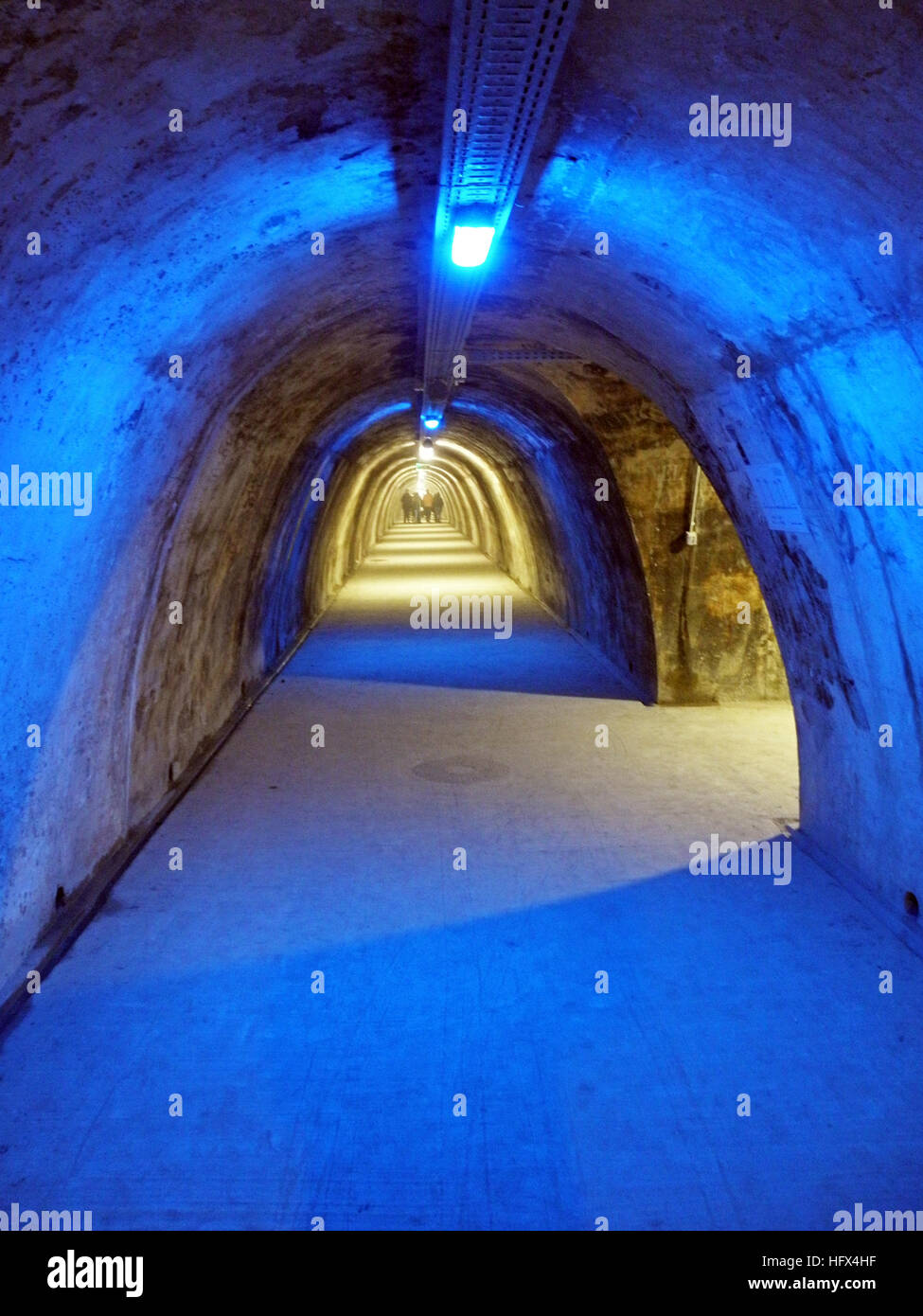 Zagreb,Croatia,Europe,tunnel under Upper town,Advent edition,2 Stock Photo