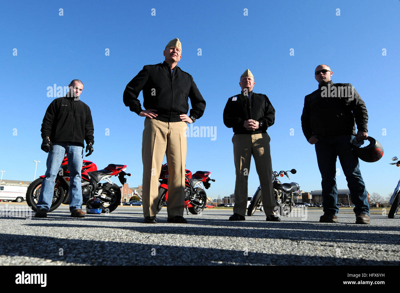 Master Chief Petty Officer of the Navy visits Motorcycle Basic Rider ...