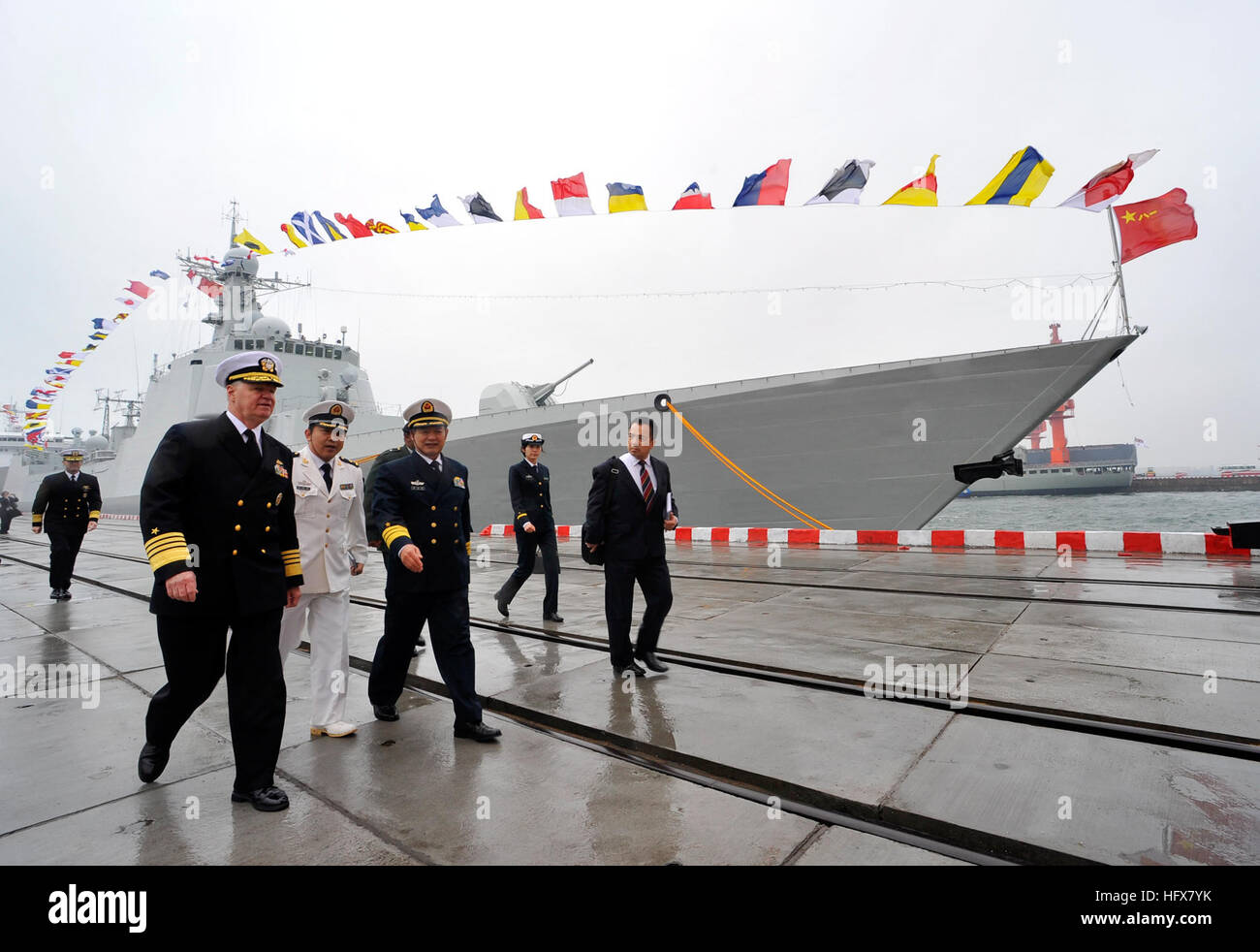 Chinas peoples liberation army navy hi-res stock photography and images ...