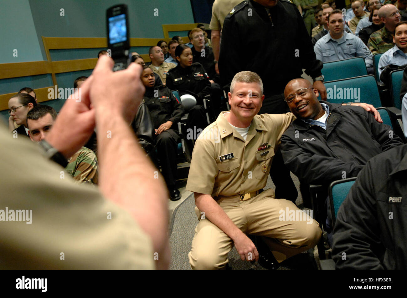 Master Chief Petty Officer of the Navy meets with Sailors at Naval ...