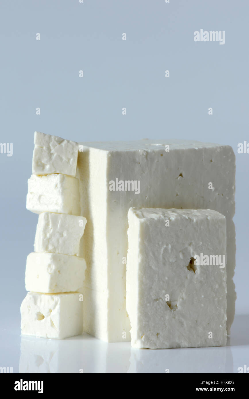white brine cheese feta Stock Photo Alamy