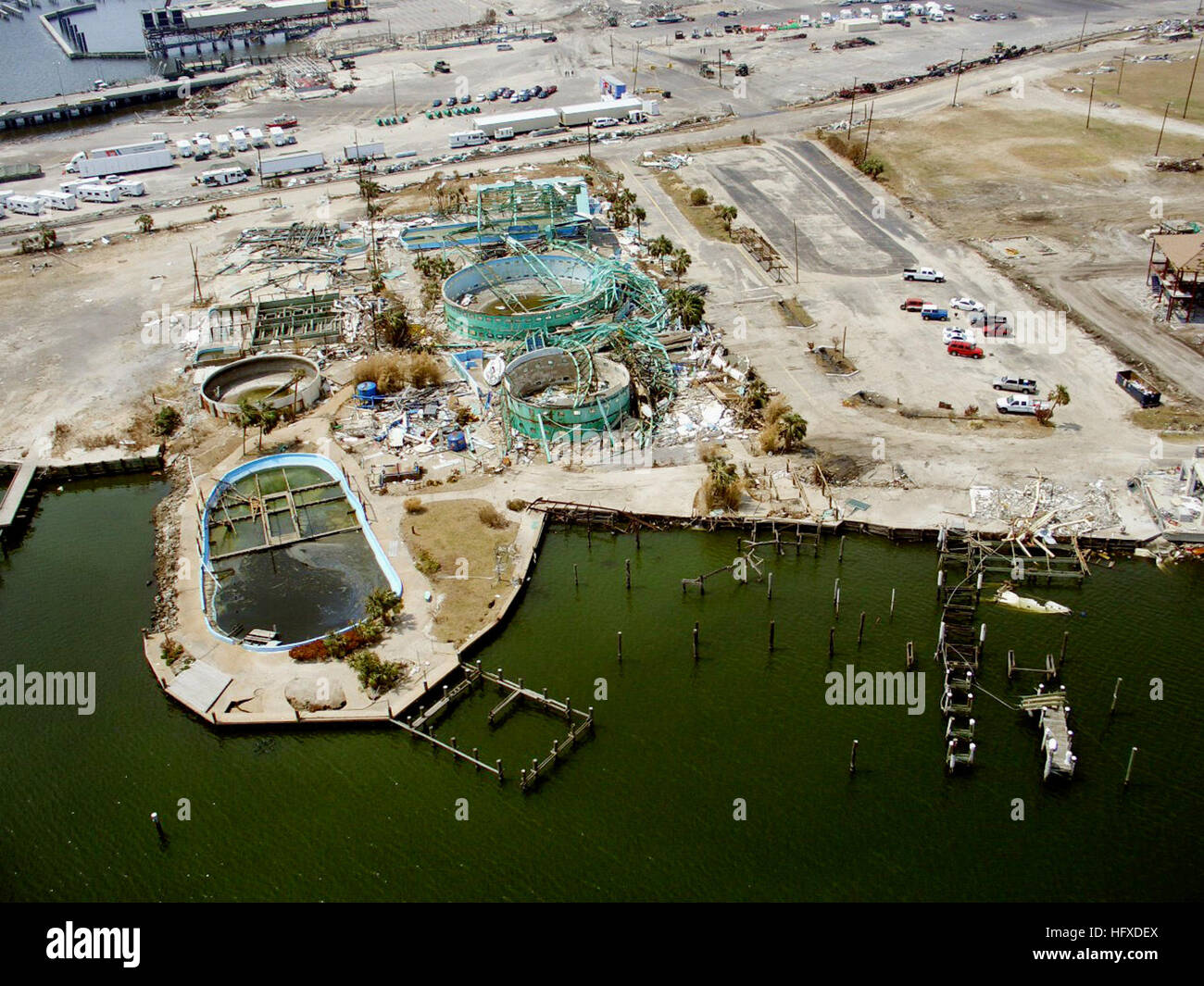 Photo inspiration: Fresh Look at Hurricane Katrina Damage Aerial Hi Res Stock Photography And Images