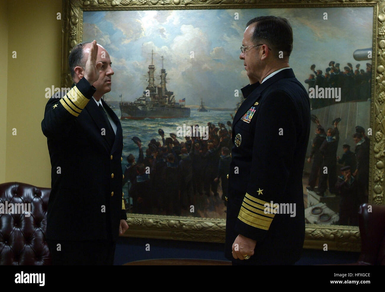 Vice admiral gerry hoewing hi-res stock photography and images - Alamy