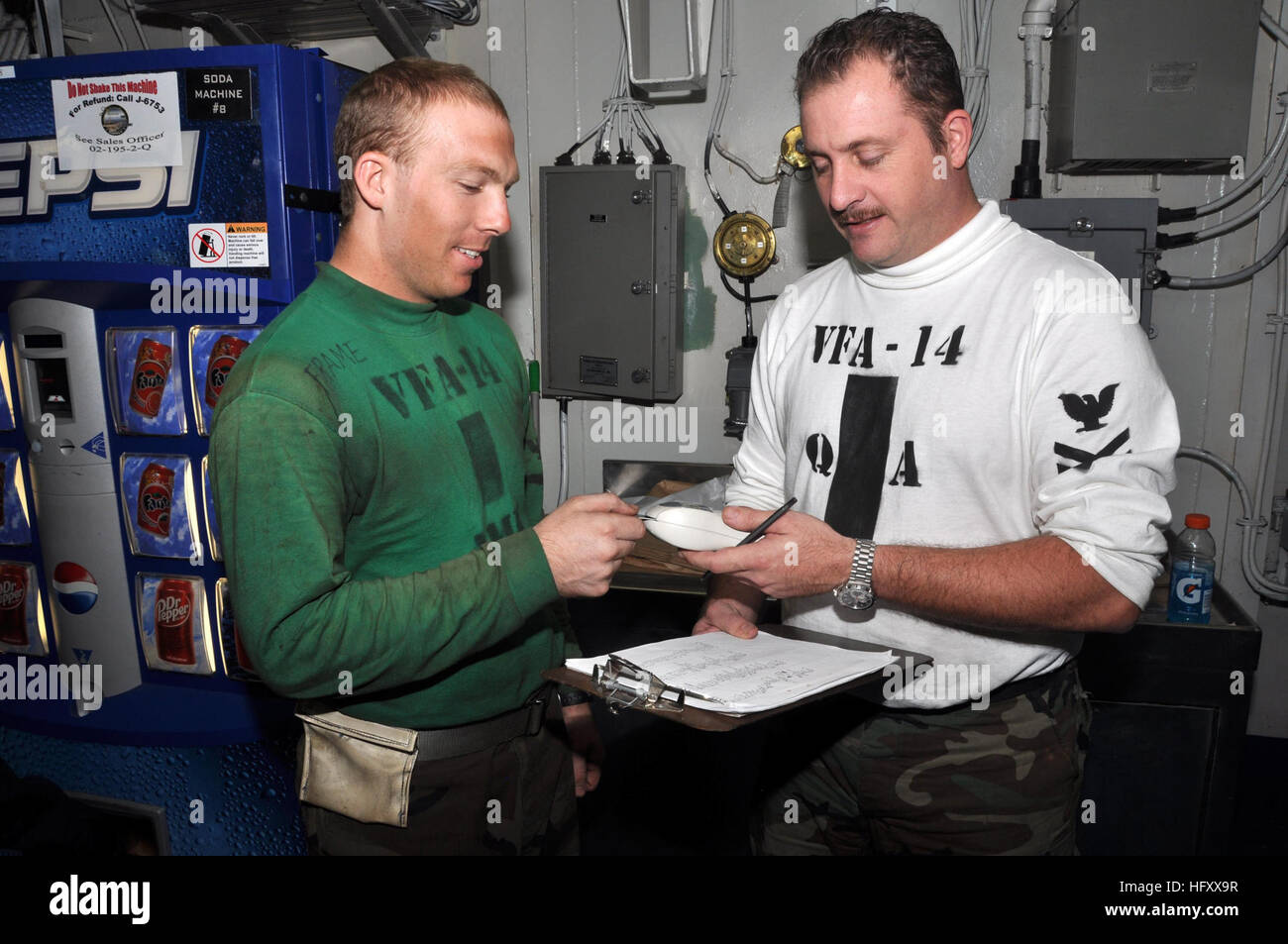 Petty Officer 1st Class Charles Snow, aviation structural mechanic ...