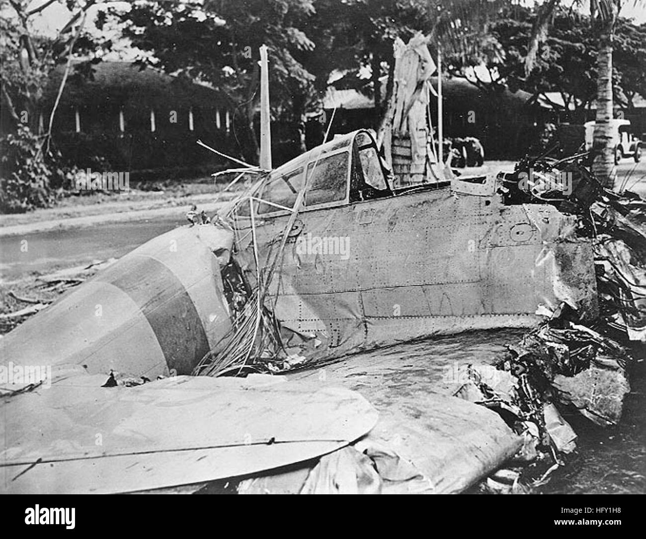 Zero at Fort Kamehameha Stock Photo - Alamy