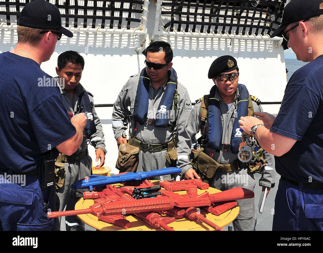 Us coast guard boarding team hires stock photography and images Alamy