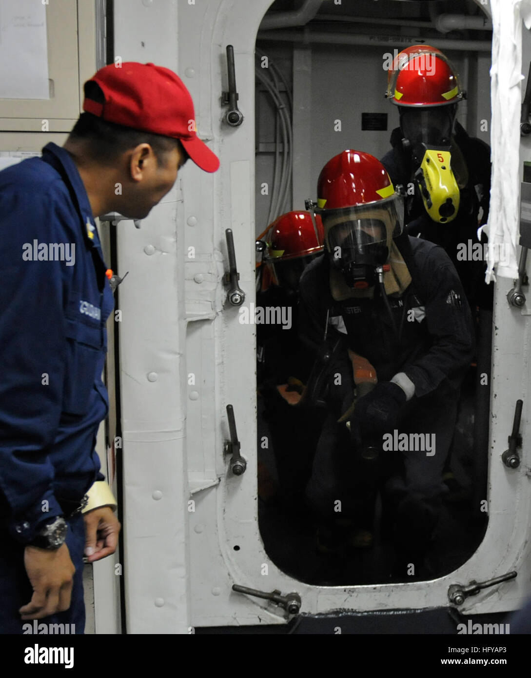 Uss blue ridge lcc 19 general quarters hi-res stock photography and ...