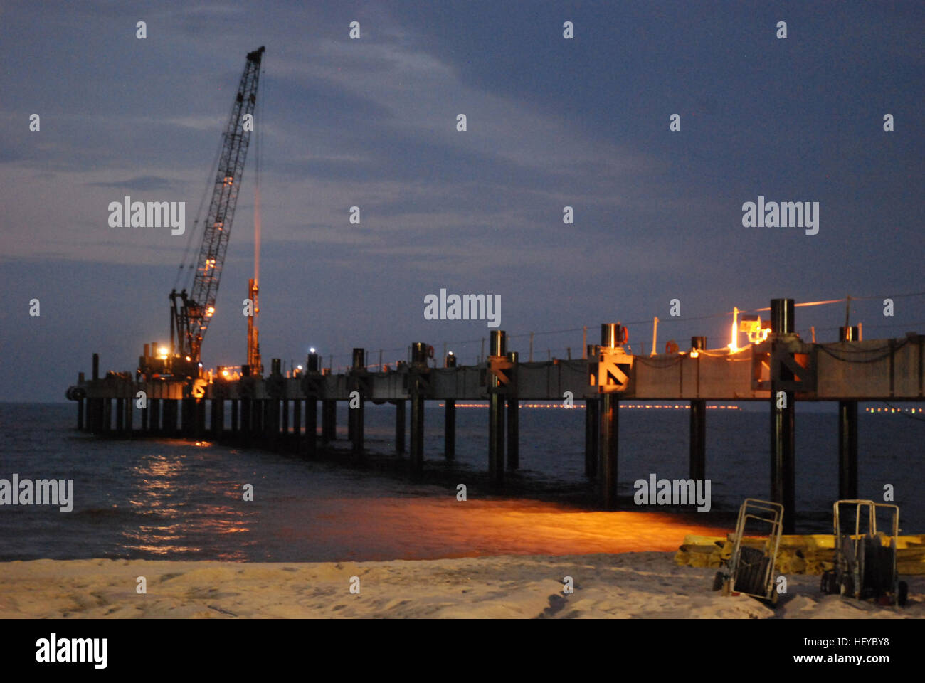 Elevated causeway system modular hi-res stock photography and images ...