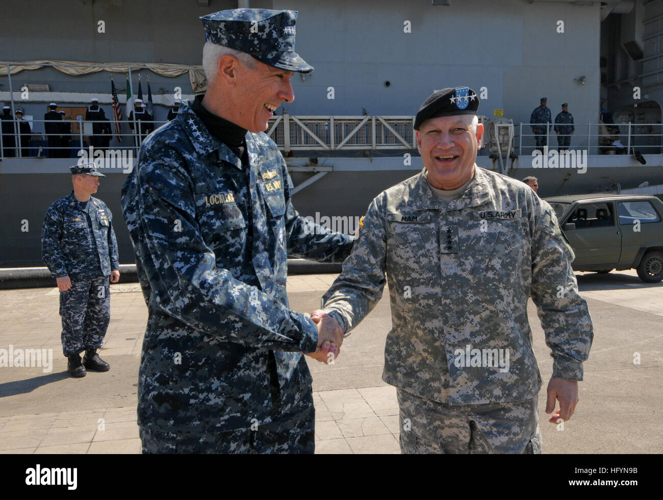 Multinational task force meeting hi-res stock photography and images ...