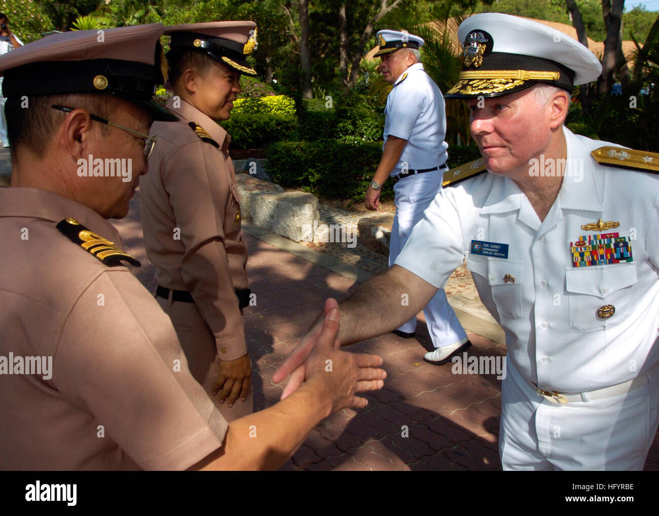 Task Force 73 conducts a visit to the sea turtle sanctuary at Sattahip ...