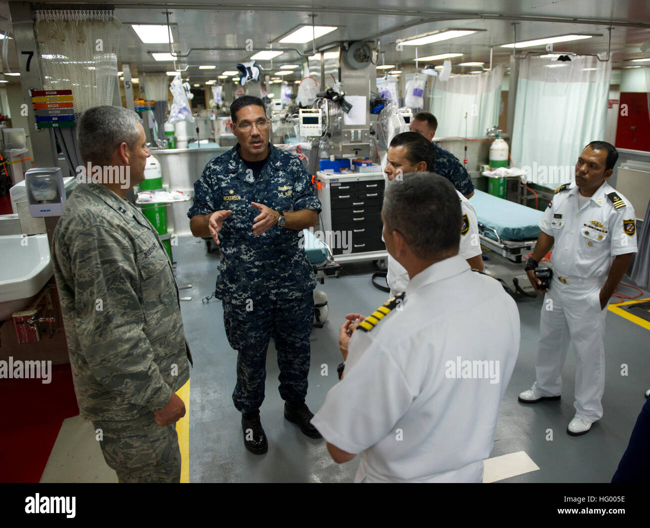 USNS Comfort hosts Costa Rican Coast Guard officials during Continuing ...