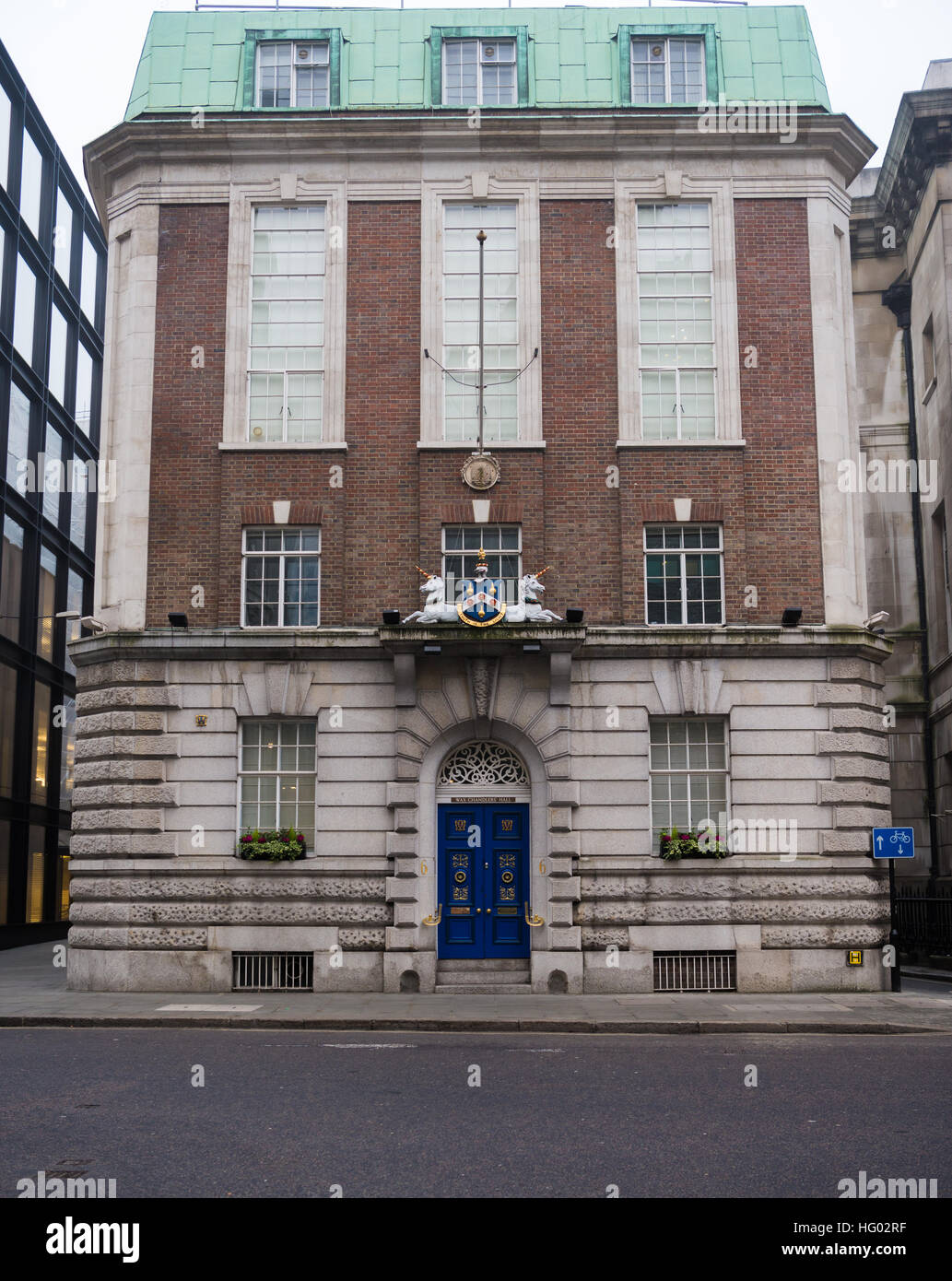 Wax Chandlers Hall, London, England. December 2016 Stock Photo Alamy