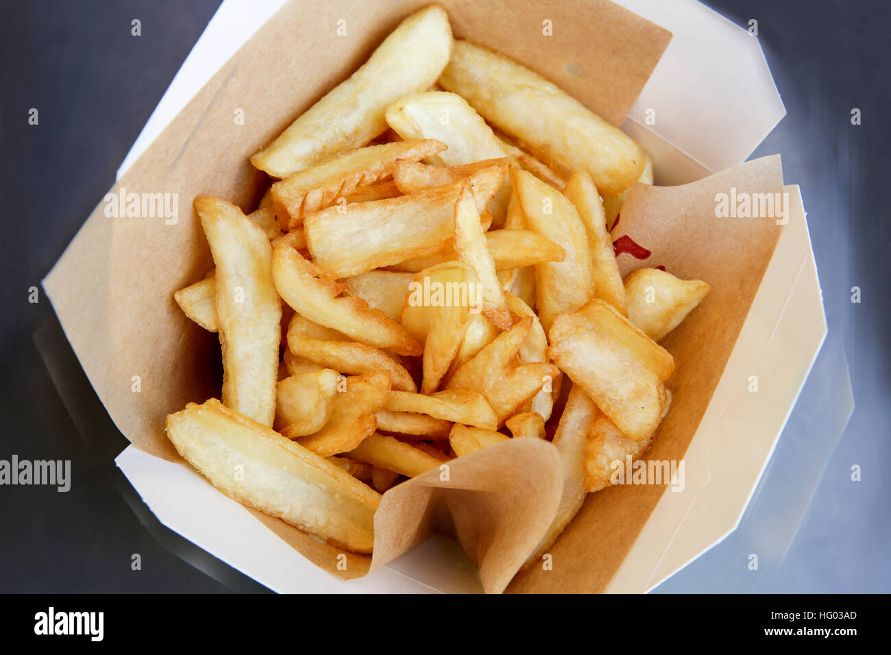 Potato Chips Take away fast food Stock Photo Alamy