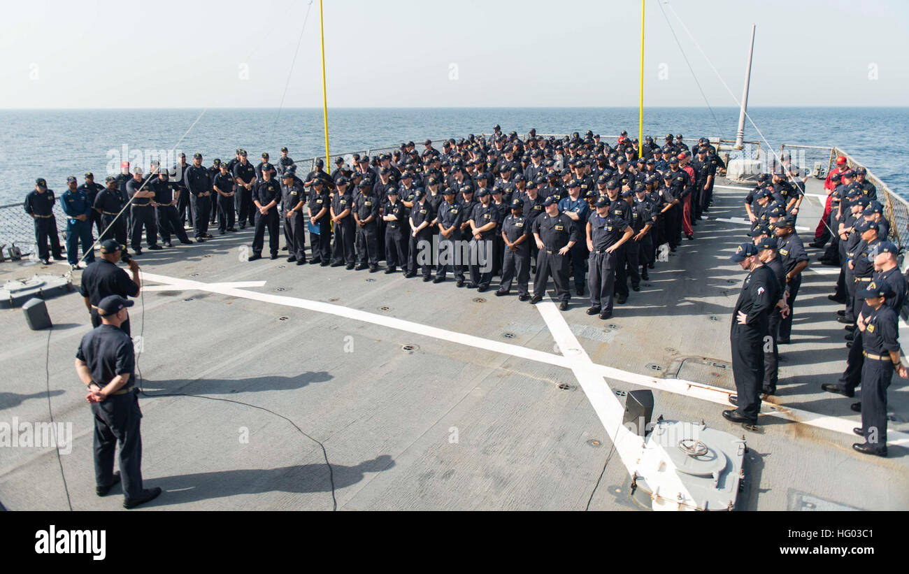 Commanding officer of the guided missile destroyer uss stout ddg 55 hi ...