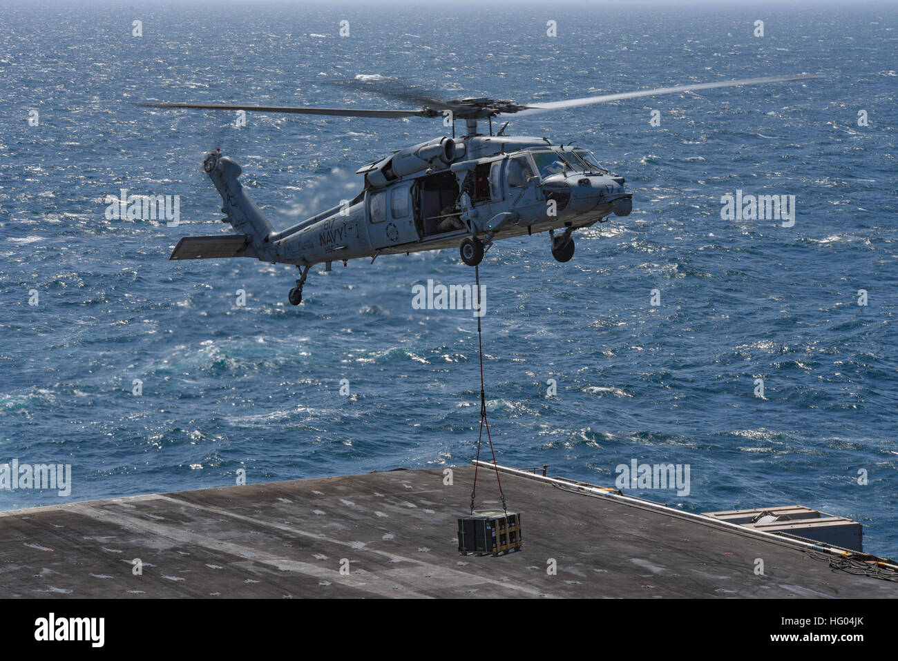 160930-N-IE397-354 ARABIAN GULF (Sept. 30, 2016) An MH-60S Sea Hawk ...