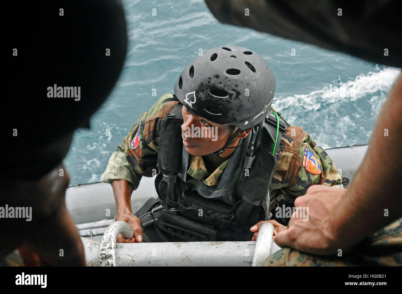 Lpd Rhib 7 meter rigid hull inflatable hi-res stock photography and images - Alamy