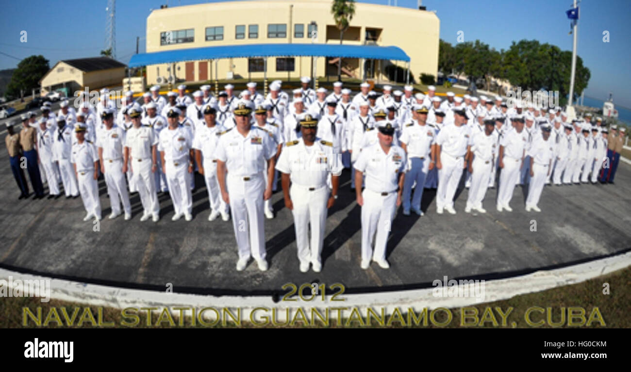 US Navy personnel at the Guantanamo Bay Naval Base a Stock Photo Alamy