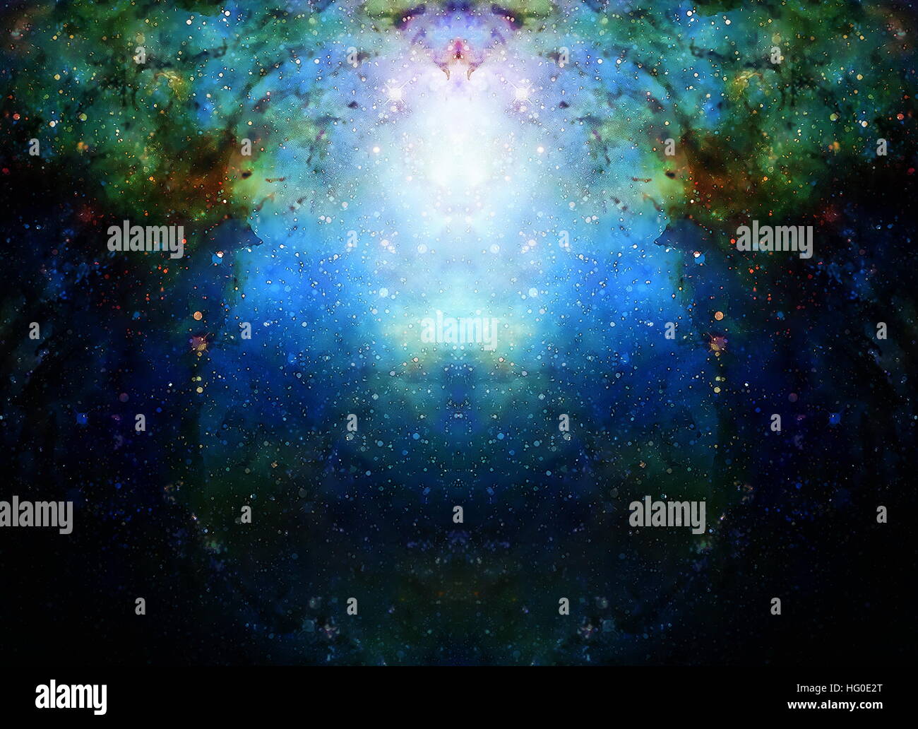 Cosmic space and stars, color cosmic abstract background Stock Photo ...