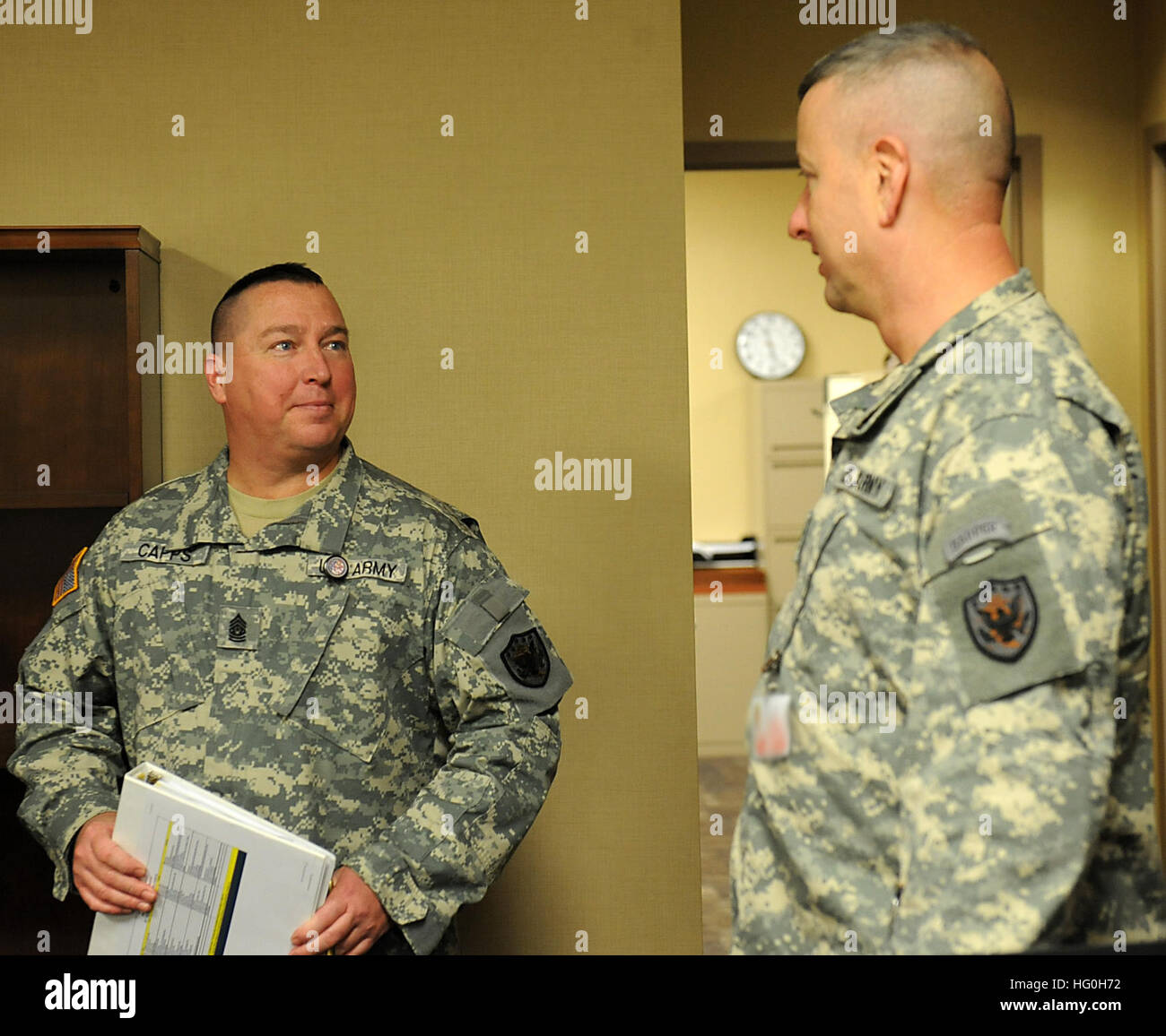 U.S. Army Command Sgt. Maj. Richard Capps, Joint Task Force Civil