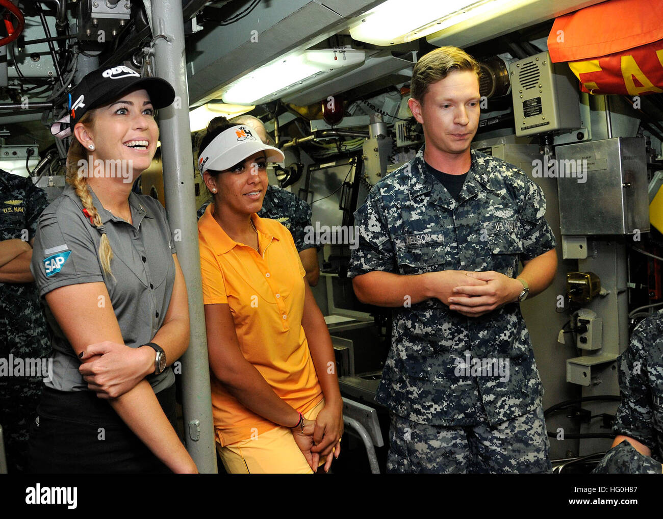 Fire Control Technician 2nd Class Jack Nelson explains submarine