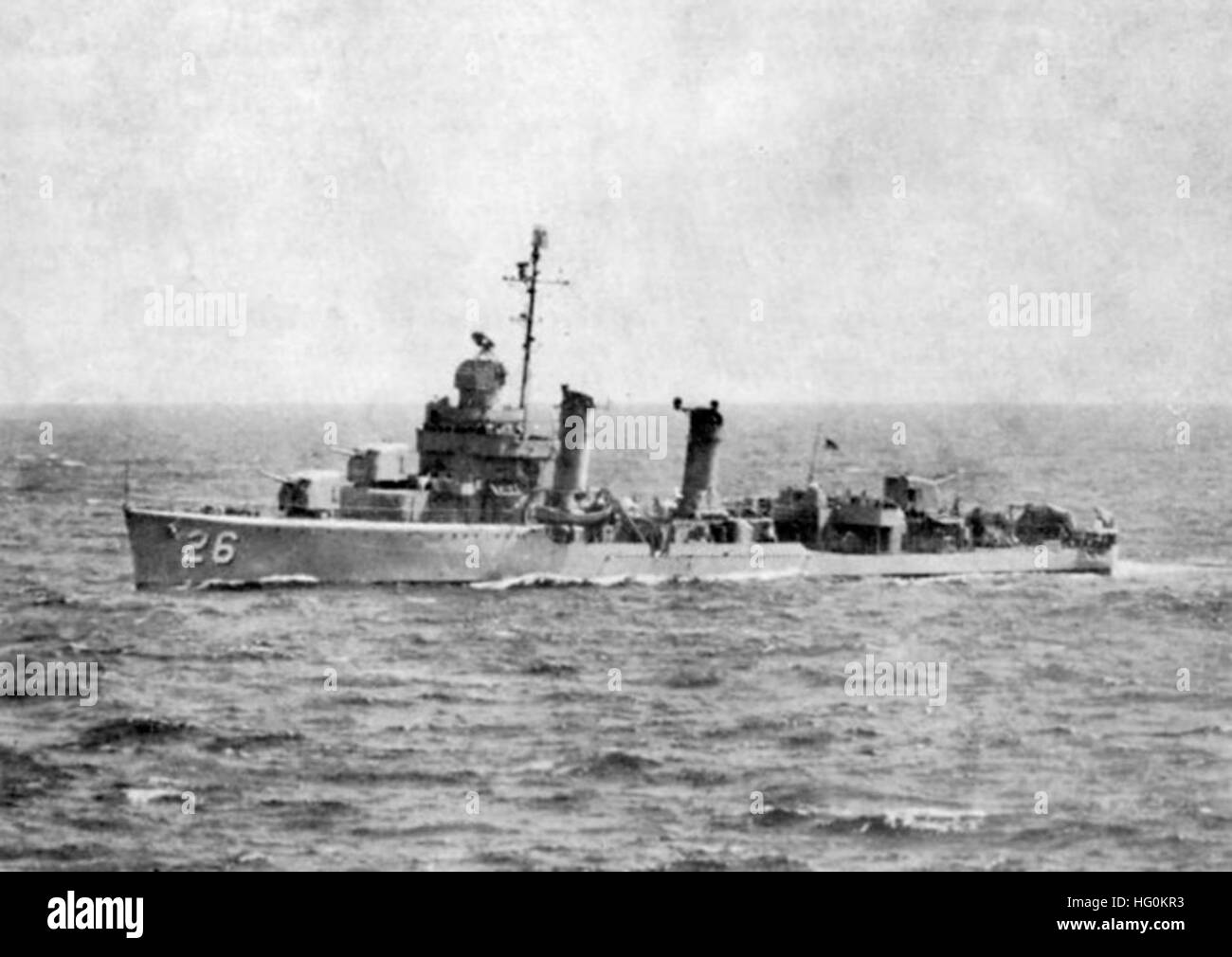 USS Hobson (DMS-26) underway in 1948 Stock Photo - Alamy