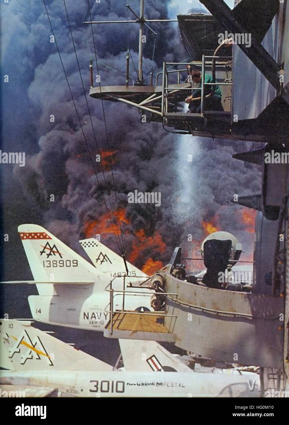 Model Rocket Injuries On 29 July 1967 a catastrophic fire broke out aboard the aircraft ...