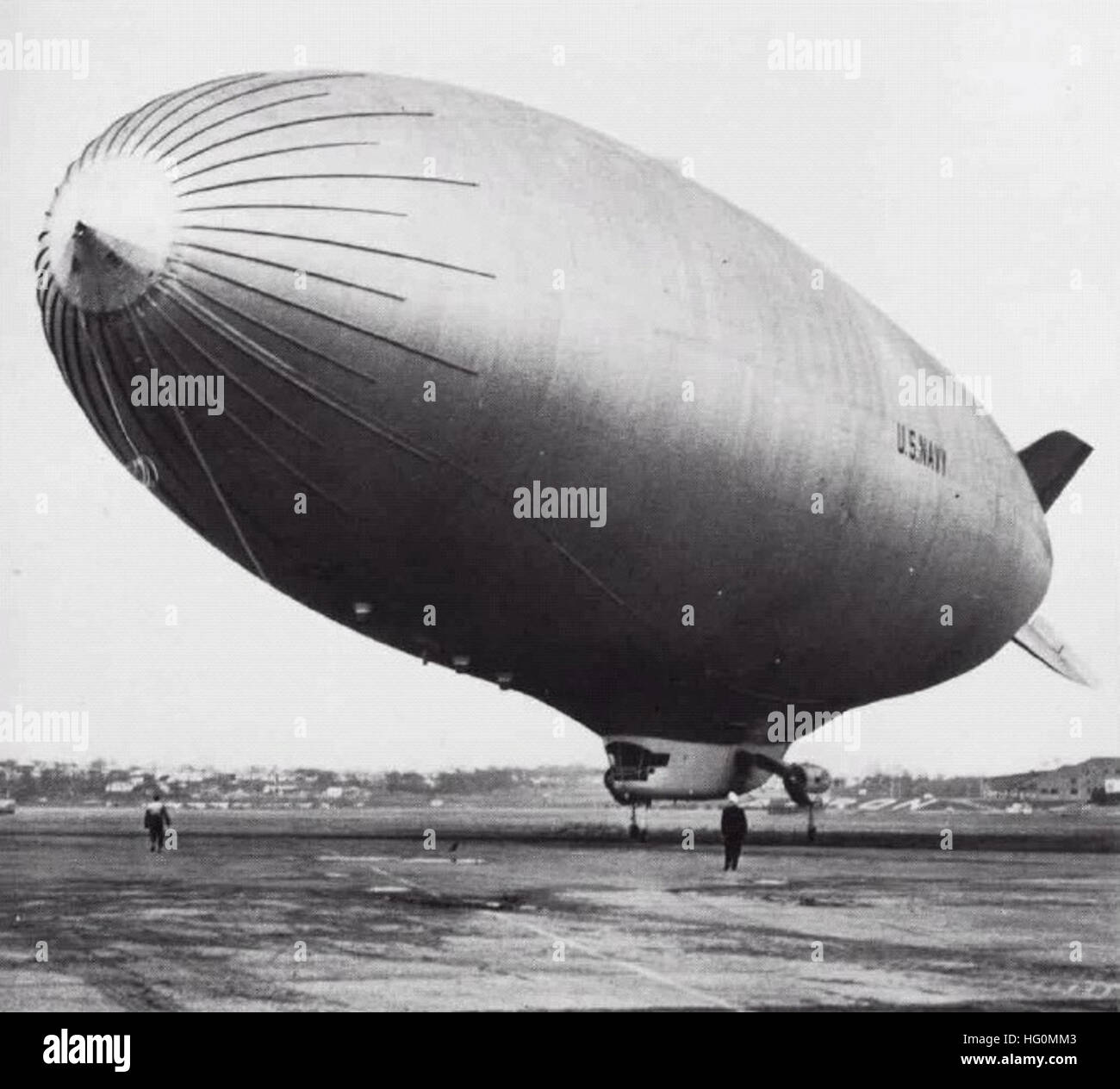 ZPG-3W blimp US Navy 1960 Stock Photo - Alamy