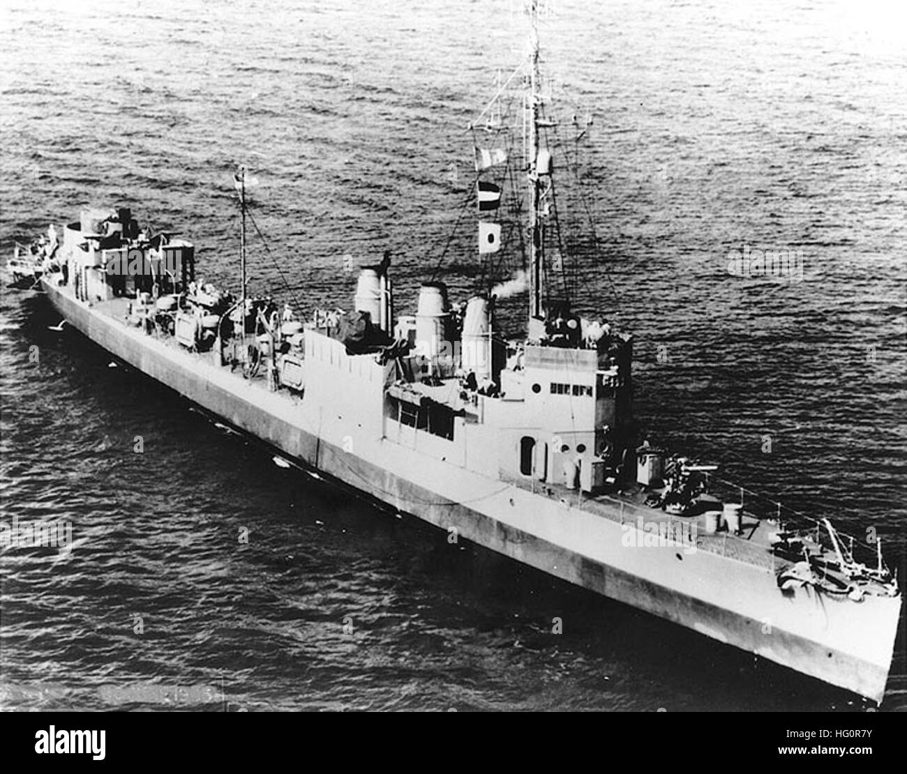 USS Boggs (AG-19) Stock Photo