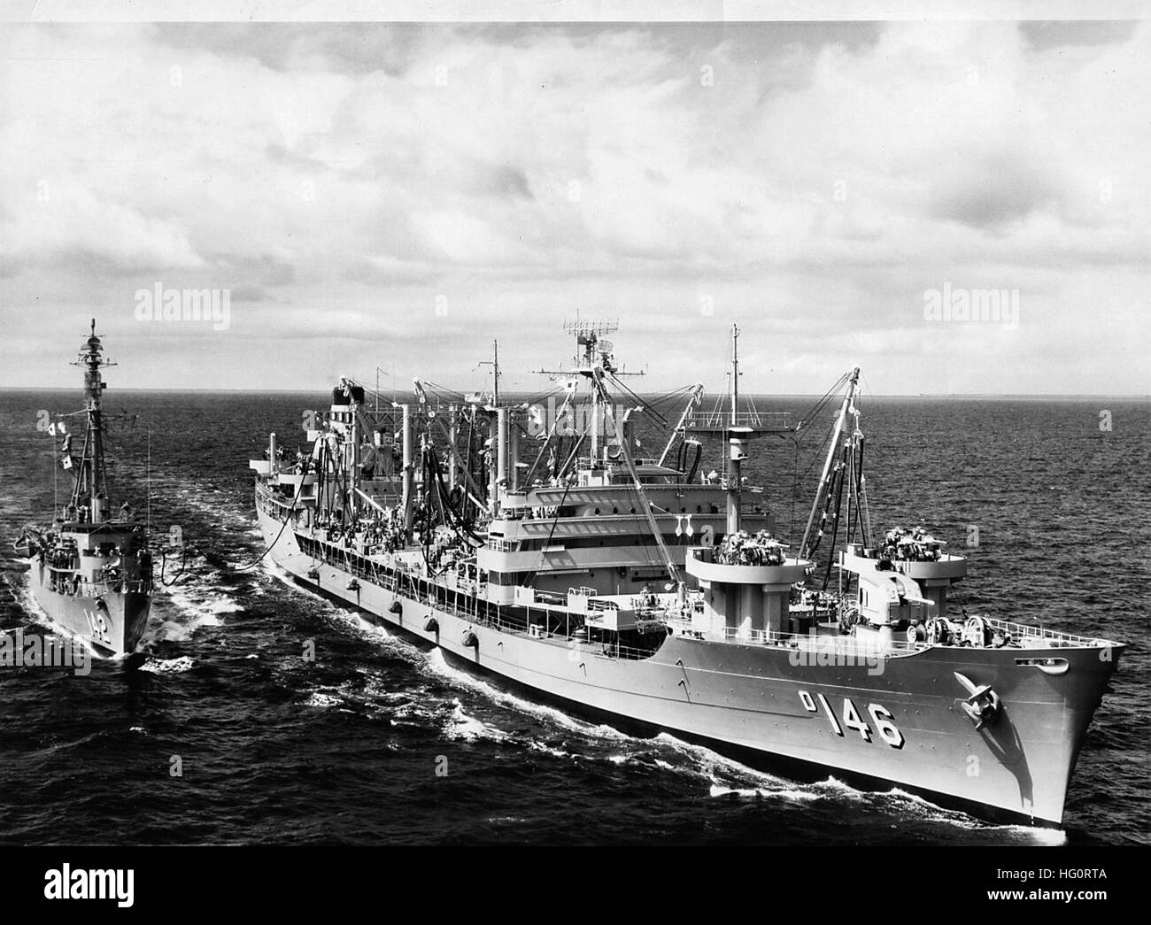 USS Fessenden (DE 142) Stock Photo