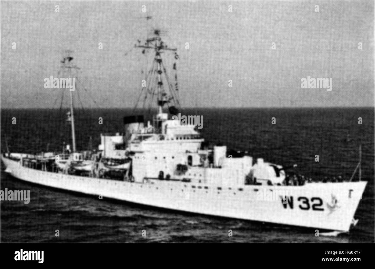USCGC Campbell WPG 32 underway in early 1960s Stock Photo Alamy